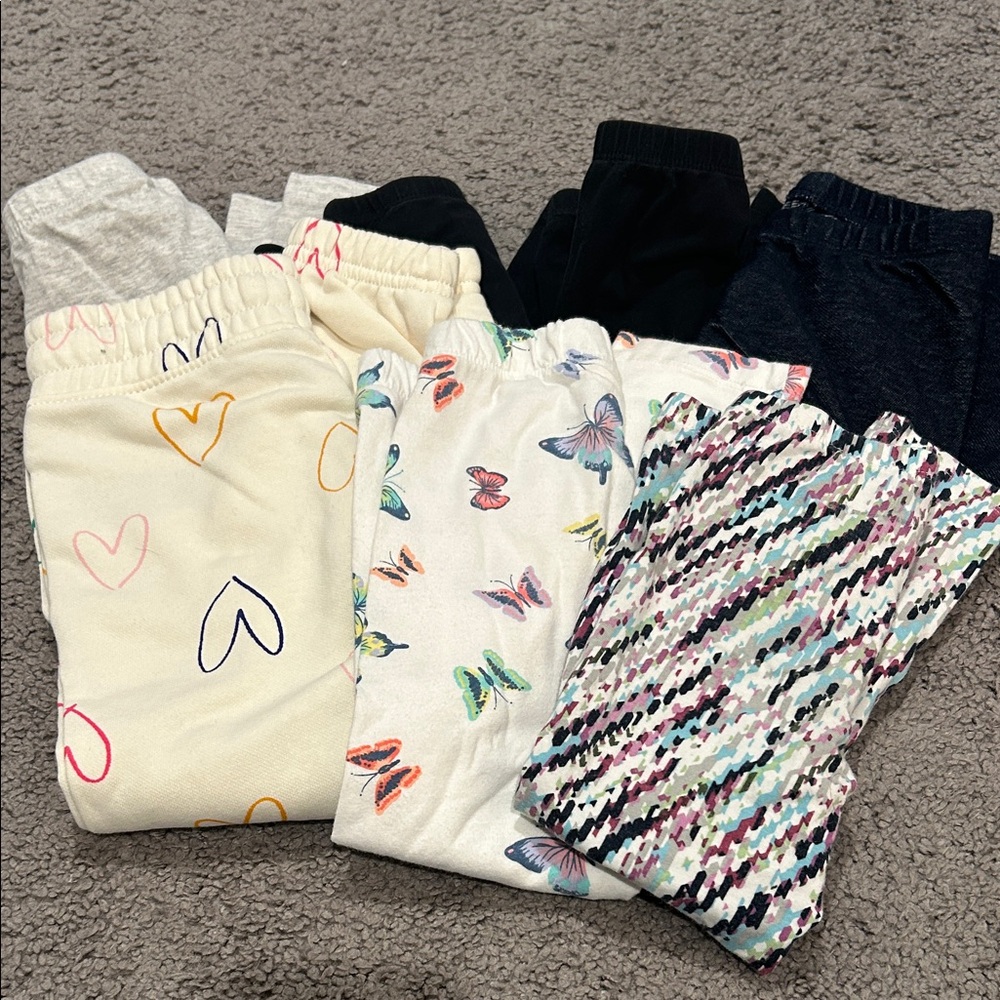 Colorful Patterned Leggings Bundle- 7 total